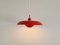 Red Ra-40 Pendant Lamp by Piet Hein for Lyfa, Denmark, 1960s 6