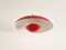 Red Ra-40 Pendant Lamp by Piet Hein for Lyfa, Denmark, 1960s 3