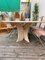 Travertine Dining Table, 1980s 4