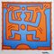 Keith Haring, Composición, Litografía, años 90, Imagen 2
