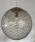 Large Sphere Suspension Lamp in Murano Glass, 1960s, Image 1