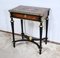 Small Louis XVI Style Darkened Pearwood & Thuya Burl Side Table, 19th Century 5