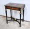 Small Louis XVI Style Darkened Pearwood & Thuya Burl Side Table, 19th Century, Image 5