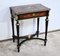 Small Louis XVI Style Darkened Pearwood & Thuya Burl Side Table, 19th Century 4