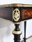 Small Louis XVI Style Darkened Pearwood & Thuya Burl Side Table, 19th Century 19