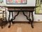 Early 20th Century Tuscan Fratino Style Table in Walnut with Lyre Legs, Image 6