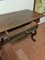 Early 20th Century Tuscan Fratino Style Table in Walnut with Lyre Legs 8