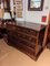 18th Century Emilian Canterano in Burl Walnut with Walnut Top, Feathered Walnut Sides and 4 Drawers 5