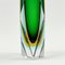 Mid-Century Sommerso Murano Glass Vase by Flavio Poli for Alessandro Mandruzzato, Italy, 1960s, Image 7