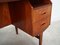 Danish Teak Desk, 1970s 11