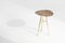 Brass Hand-Sculpted Side Table by Samuel Costantini 3
