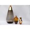 Pfirsich & Messing Vase aus mundgeblasenem Glas von Pia Wüstenberg 10