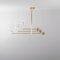 Universe Brass Chandelier by Schwung, Image 3