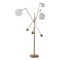 Lámpara de pie Milan con 3 brazos de níquel pulido de Schwung, Imagen 1