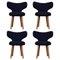 Kvadrat/Hallingdal & Fiord WNG Chairs by Mazo Design, Set of 4 2