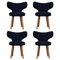 Kvadrat/Hallingdal & Fiord WNG Chairs by Mazo Design, Set of 4, Image 1