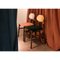 Gepolsterte Bokken Stühle aus Caneletto mit Mintgrünen Sitzen von Colé Italia, 4er Set 5