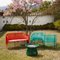 Mint Caribe 2 Seater Bench by Sebastian Herkner 4