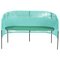 Mint Caribe 2 Seater Bench by Sebastian Herkner 1