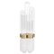 Cactus Big Transparent Polished Brass Floor Lamp by Pulpo, Image 1