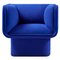 Block Blue Armchair by Pepe Albargues 1
