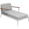 Nature White Divan Chaise Lounge by Mowee 2
