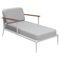 Nature White Divan Chaise Lounge by Mowee 1