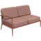 Nature Salmon Double Right Modular Sofa by Mowee 2