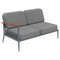 Nature Grey Double Right Modular Sofa by Mowee 1
