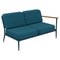 Nature Navy Double Left Modular Sofa by Mowee 1