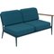 Nature Navy Double Left Modular Sofa by Mowee 2