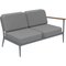 Nature Grey Double Left Modular Sofa by Mowee 2