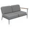 Nature Grey Double Left Modular Sofa by Mowee 1