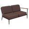 Nature Chocolate Double Left Modular Sofa by Mowee 1