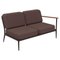 Sofá modular Nature de doble izquierda en chocolate de Mowee, Imagen 1