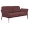 Cover Burgunder Sofa von Mowee 1