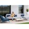 Xaloc Right 160 Modulares silbernes Sofa von Mowee 3