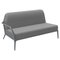 Xaloc Right 160 Modulares Sofa in Grau von Mowee 1