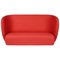 Silla de tres plazas Haven en rojo manzana de Warm Nordic, Imagen 1