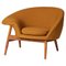 Fried Egg Left Lounge Chair in Dark Ochre by Warm Nordic, Image 1