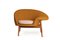 Fauteuil Fried Egg Right par Warm Nordic 2