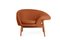 Fauteuil Fried Egg Right Caramel par Warm Nordic 2