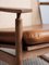 Swing Rocking Chair in Nevada Teak and Cognac by Warm Nordic 4