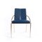 Blauer Messing Stuhl von Atelier Thomas Formont 3