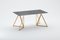 Steel Stand Table 240 in Ash by Sebastian Scherer 13