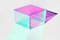 Glass Rho Square Coffee Table by Sebastian Scherer, Image 4