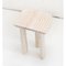 White Fingerprint Stool by Victor Hahner 4