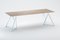 Steel Stand Table 240 Oak by Sebastian Scherer 12