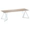 Steel Stand Table 240 Oak by Sebastian Scherer 1