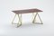 Steel Stand Table 160 in Walnut by Sebastian Scherer 2